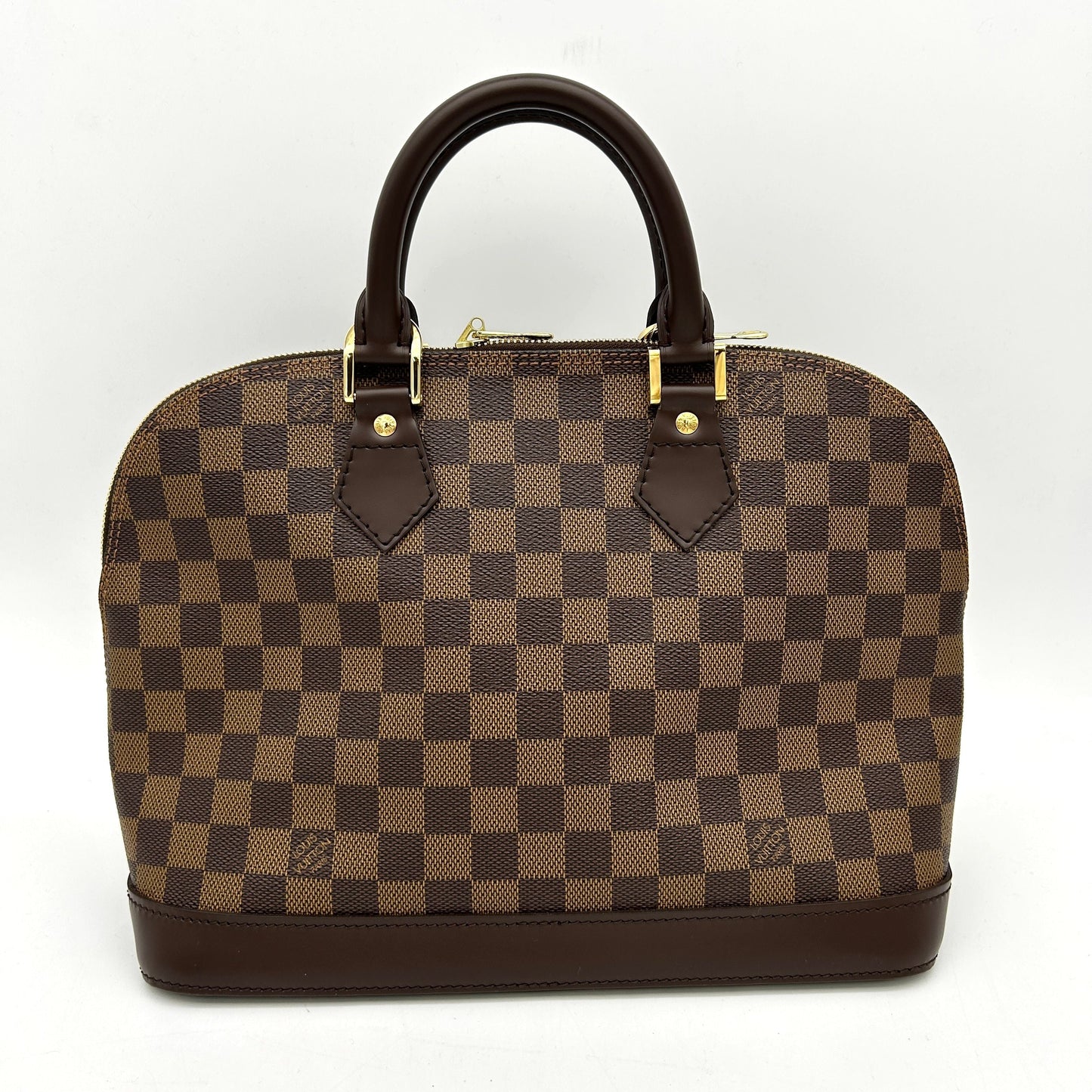 LOUIS VUITTON - Alma Handbag - Leather Brown Plain for Women B1209V3Y7K