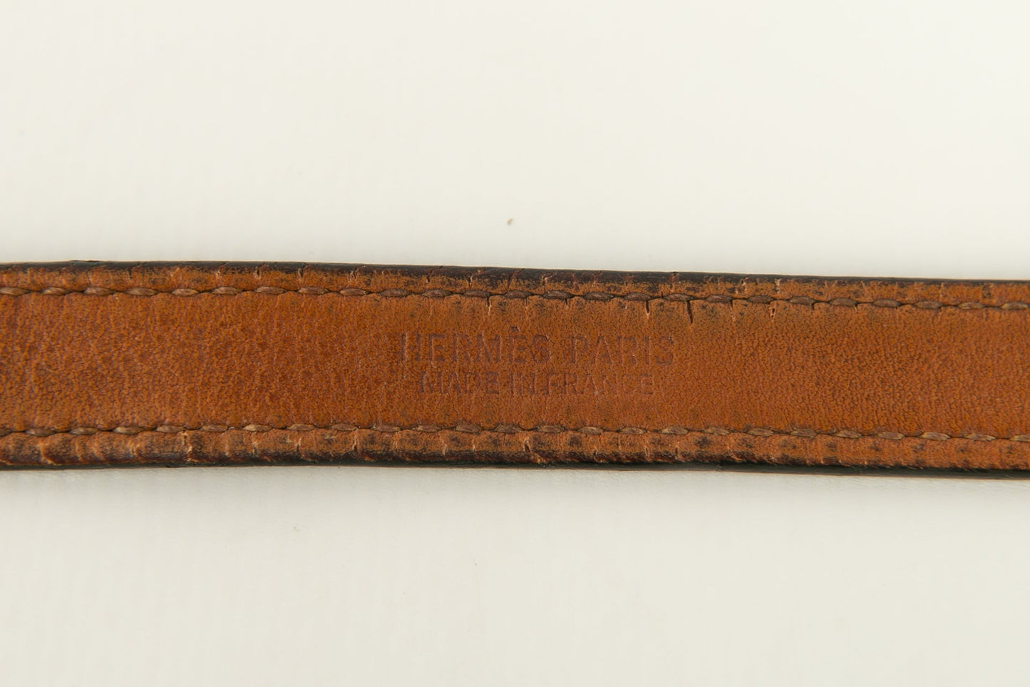 Bracelet / collier en cuir HermÃƒÆ’Ã‚Â¨s