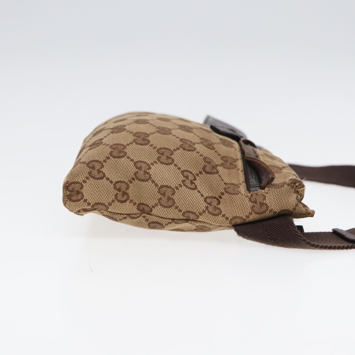 GUCCI GG Canvas Waist bag Beige 28566 84437