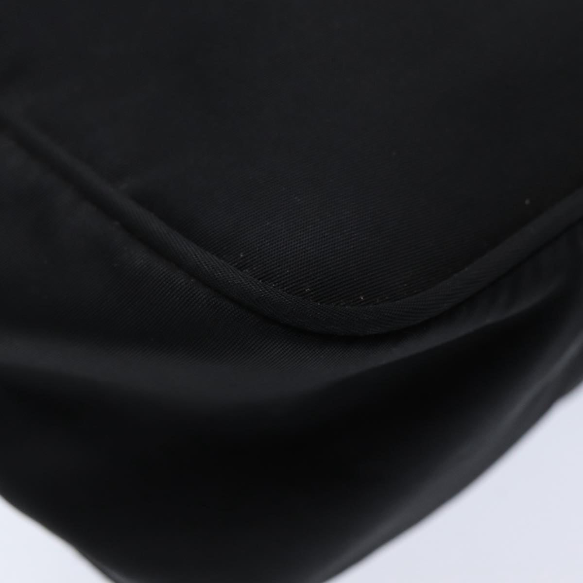 FENDI Shoulder Bag Nylon Black 84443