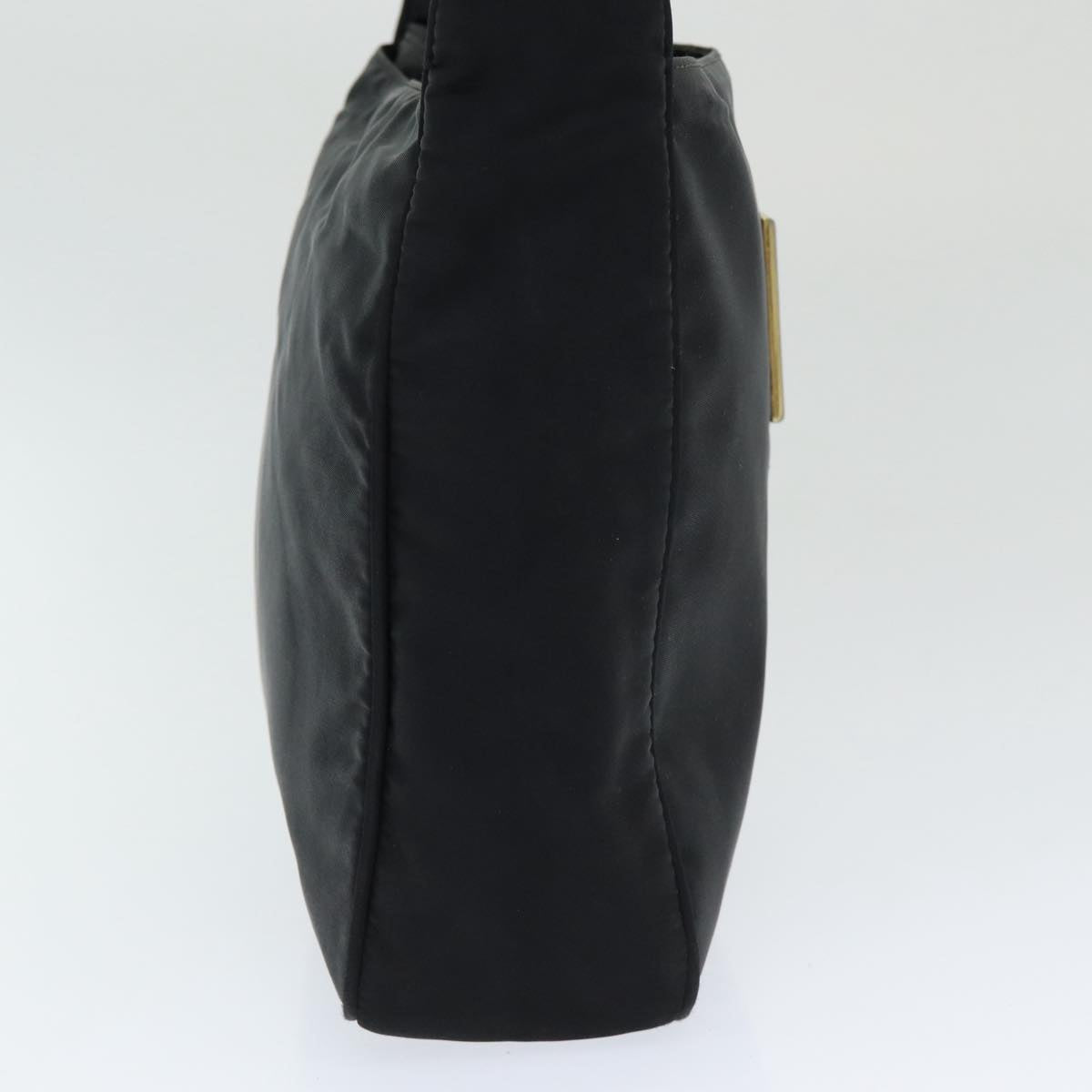 FENDI Shoulder Bag Nylon Black 84443