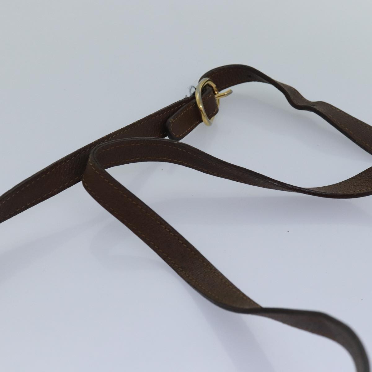 GUCCI GG Supreme Web Sherry Line Shoulder Bag PVC Beige Red gold 84565