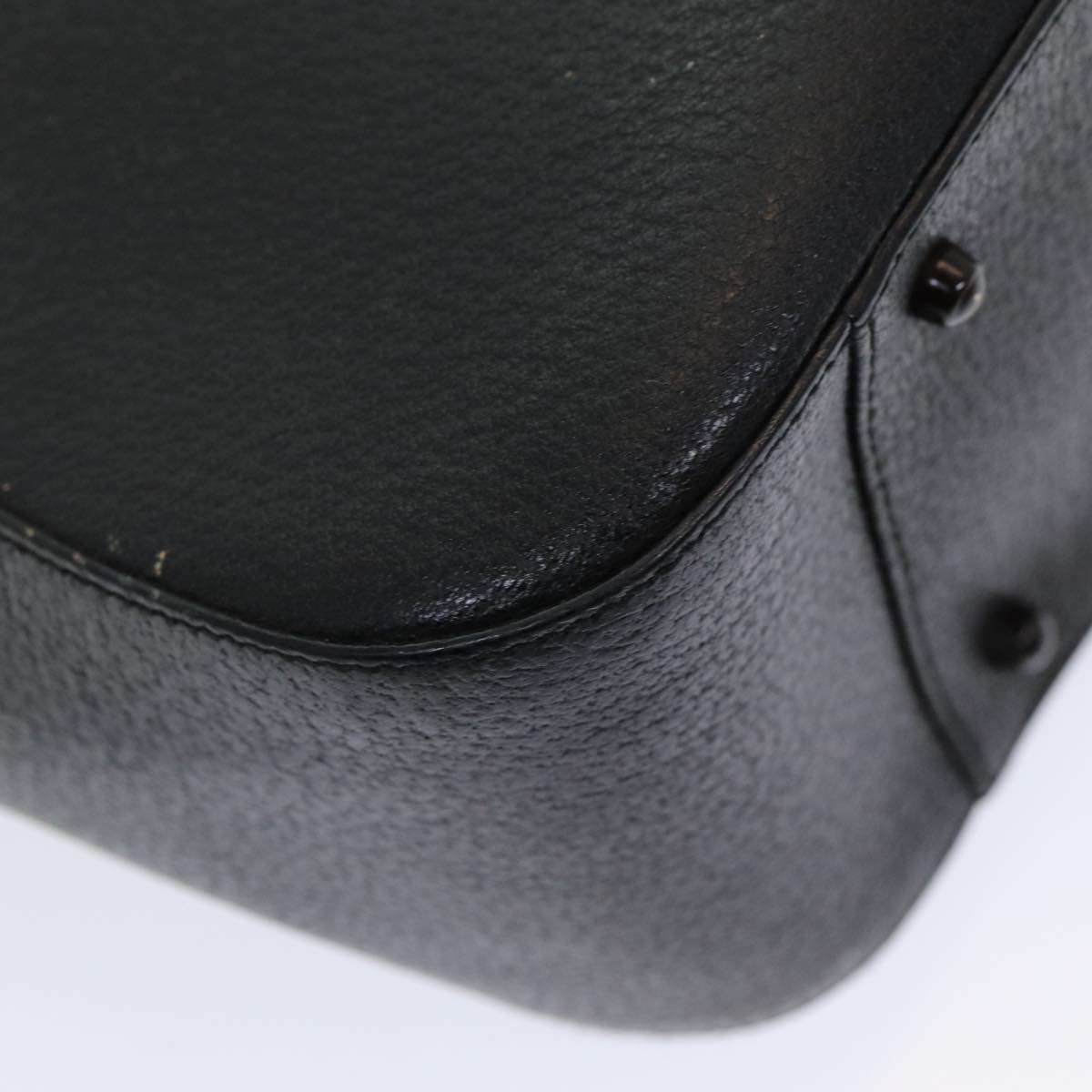 GUCCI Hand Bag Leather 2way Black 000 2058 0307 6 84764