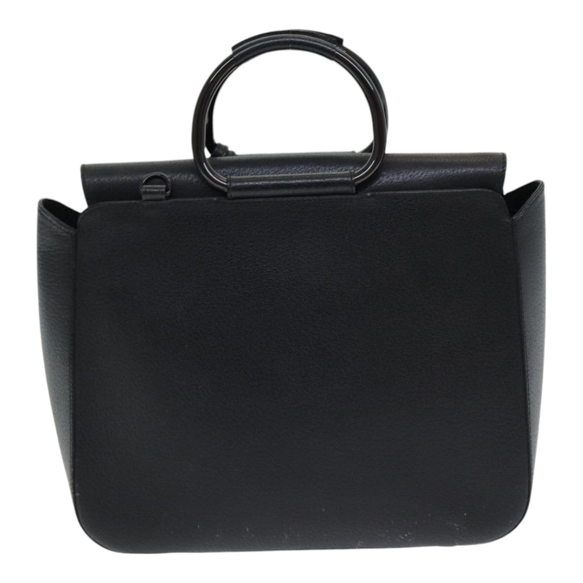 GUCCI Hand Bag Leather 2way Black 000 2058 0307 6 84764