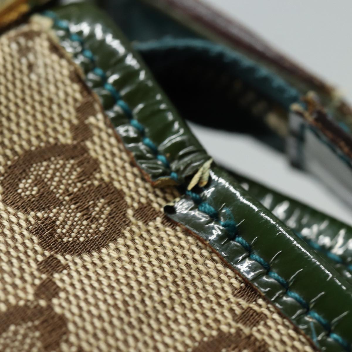 GUCCI GG Canvas Shoulder Bag Beige 131326 84767
