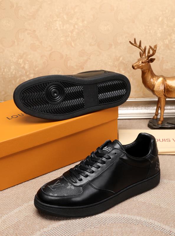 GLM - LUV GLMnogram Denim Black and White Sneaker