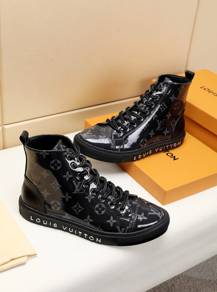 GLM - LUV Stellar Trainer Boot Black Sneaker