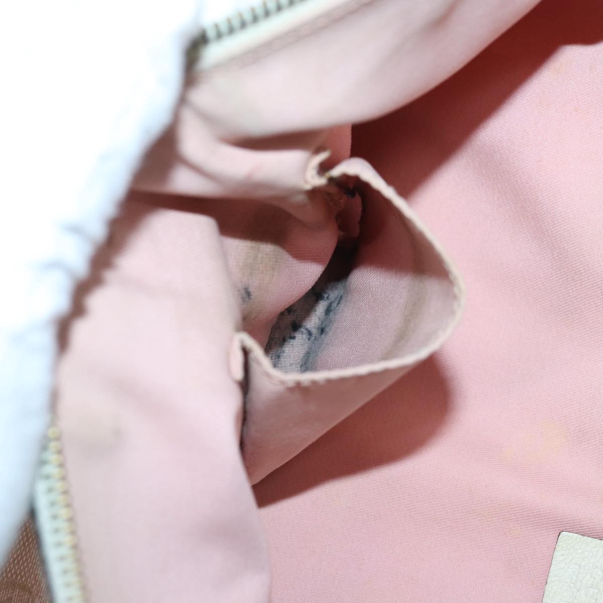 GUCCI GG Canvas Tote Bag Pink 141470 85056