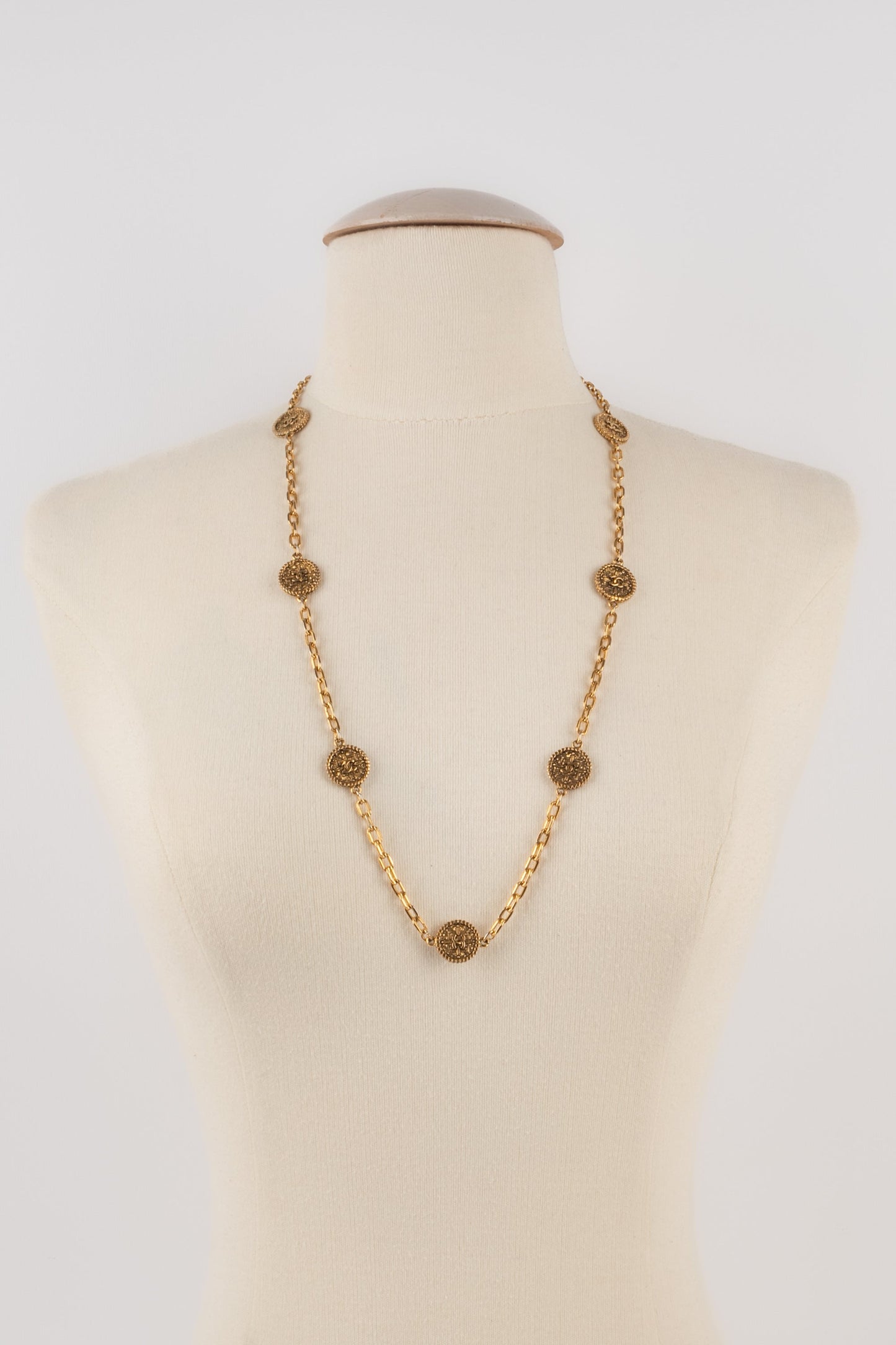 Collier cc Chanel 1980's