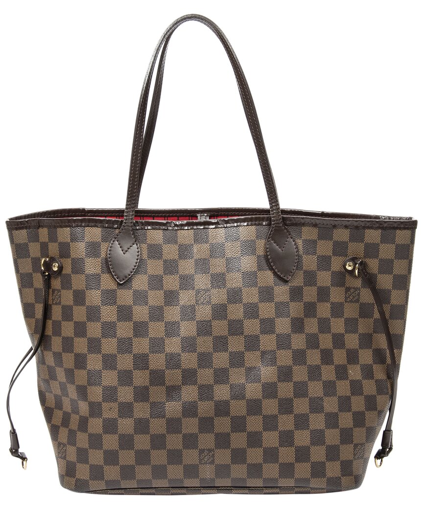 Louis Vuitton Brown Damier Ebene Canvas Neverfull ( )