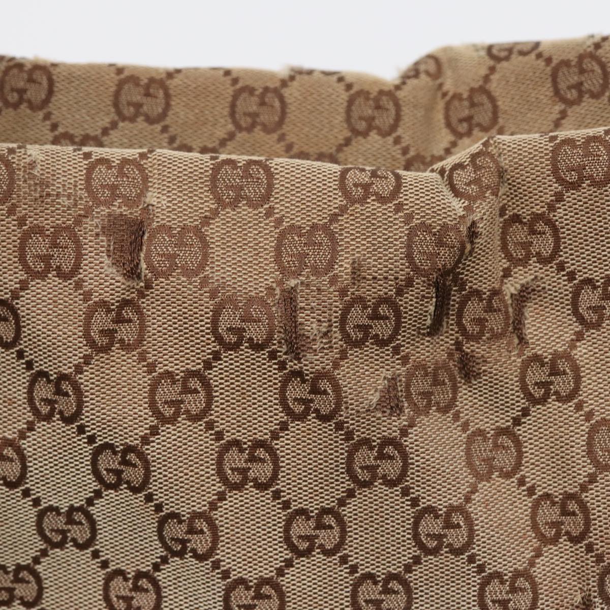 GUCCI GG Canvas Tote Bag Beige 101292 85180