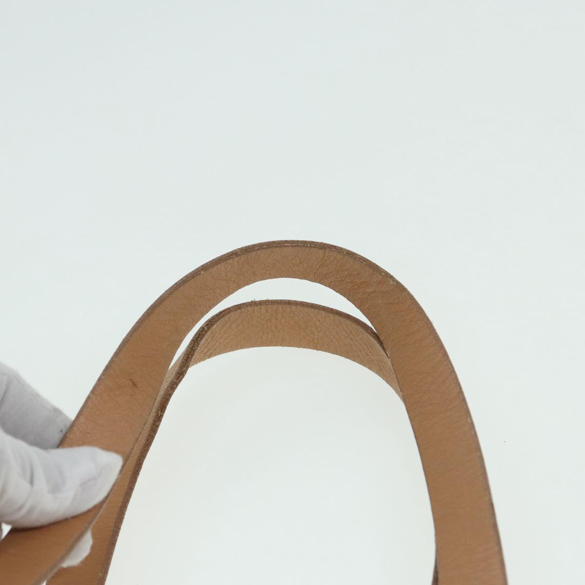 FENDI Zucchino Canvas Boston Bag 2way Beige Brown 85464