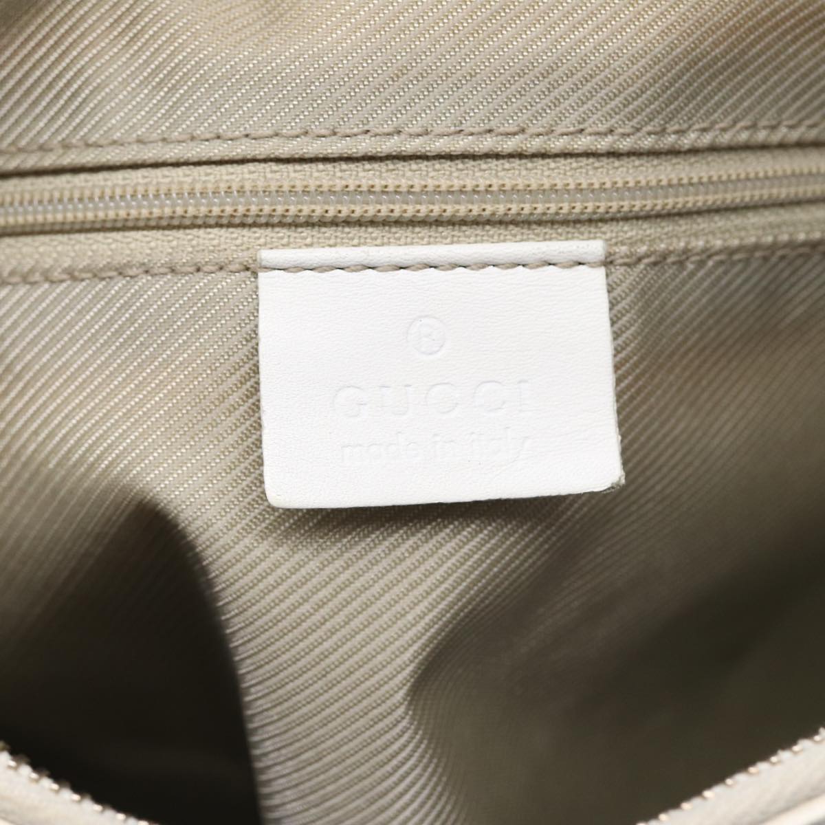 GUCCI GG Canvas Hand Bag Peppermint Gold 000 0851 85472