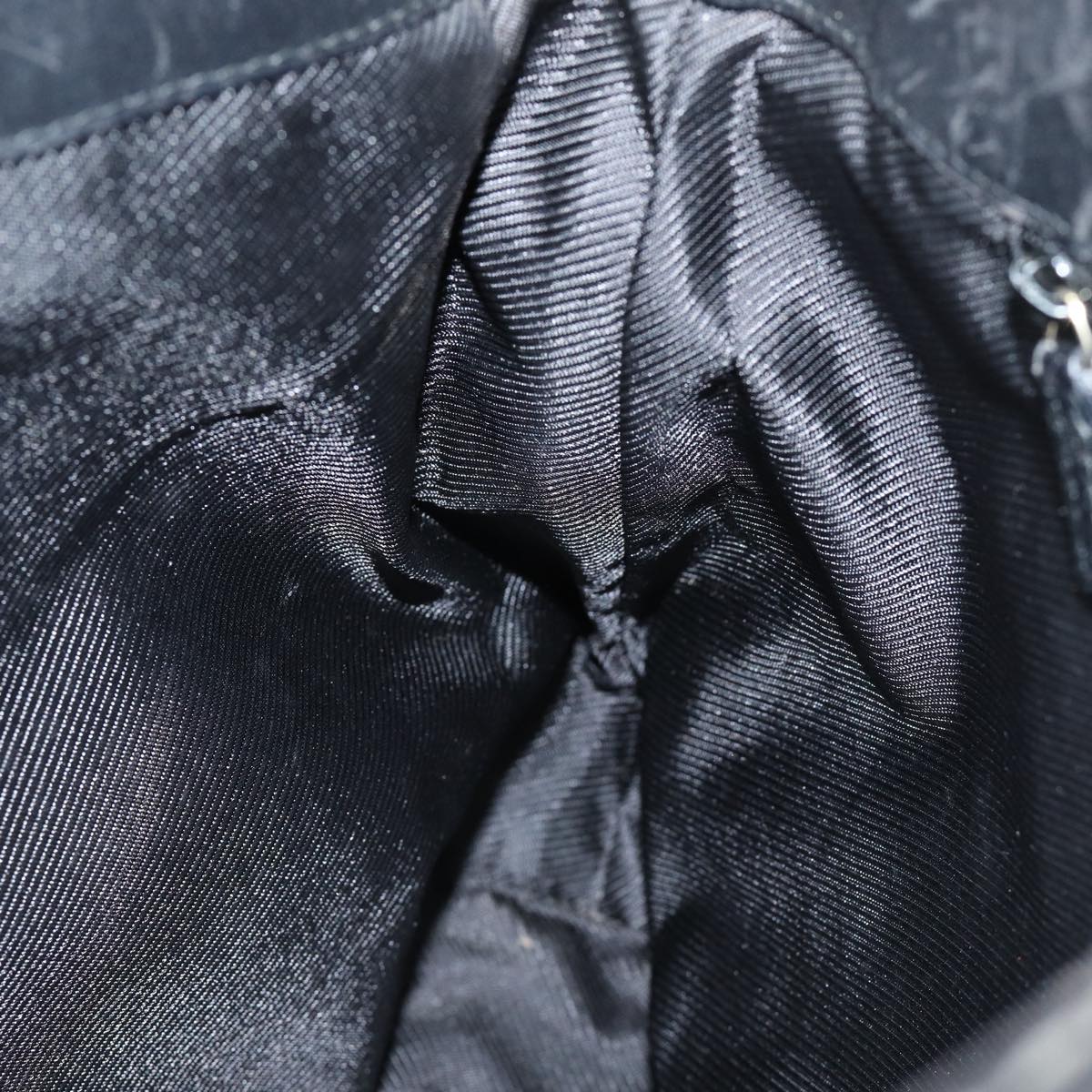GUCCI GG Canvas Shoulder Bag Black Gold 001 4231 85720