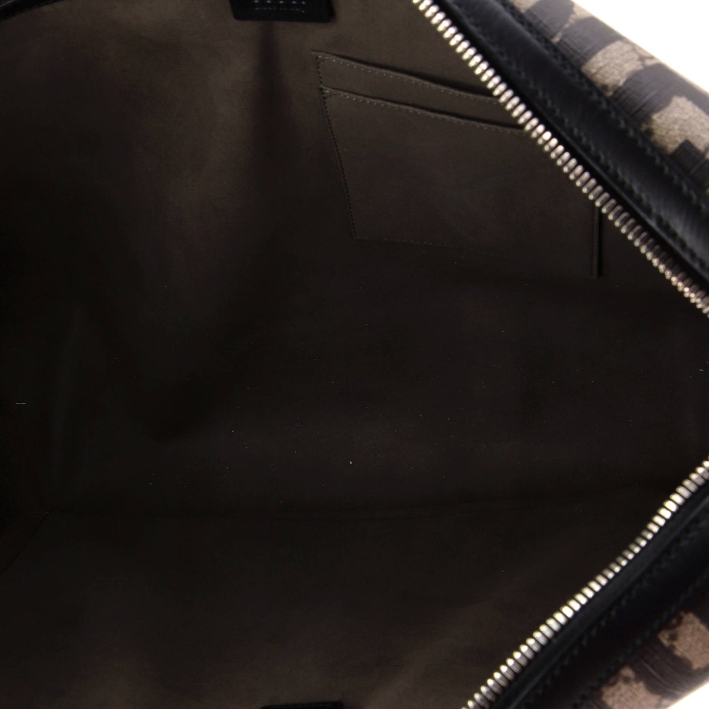 Eden Briefcase Caleido GG Coated Canvas Large
