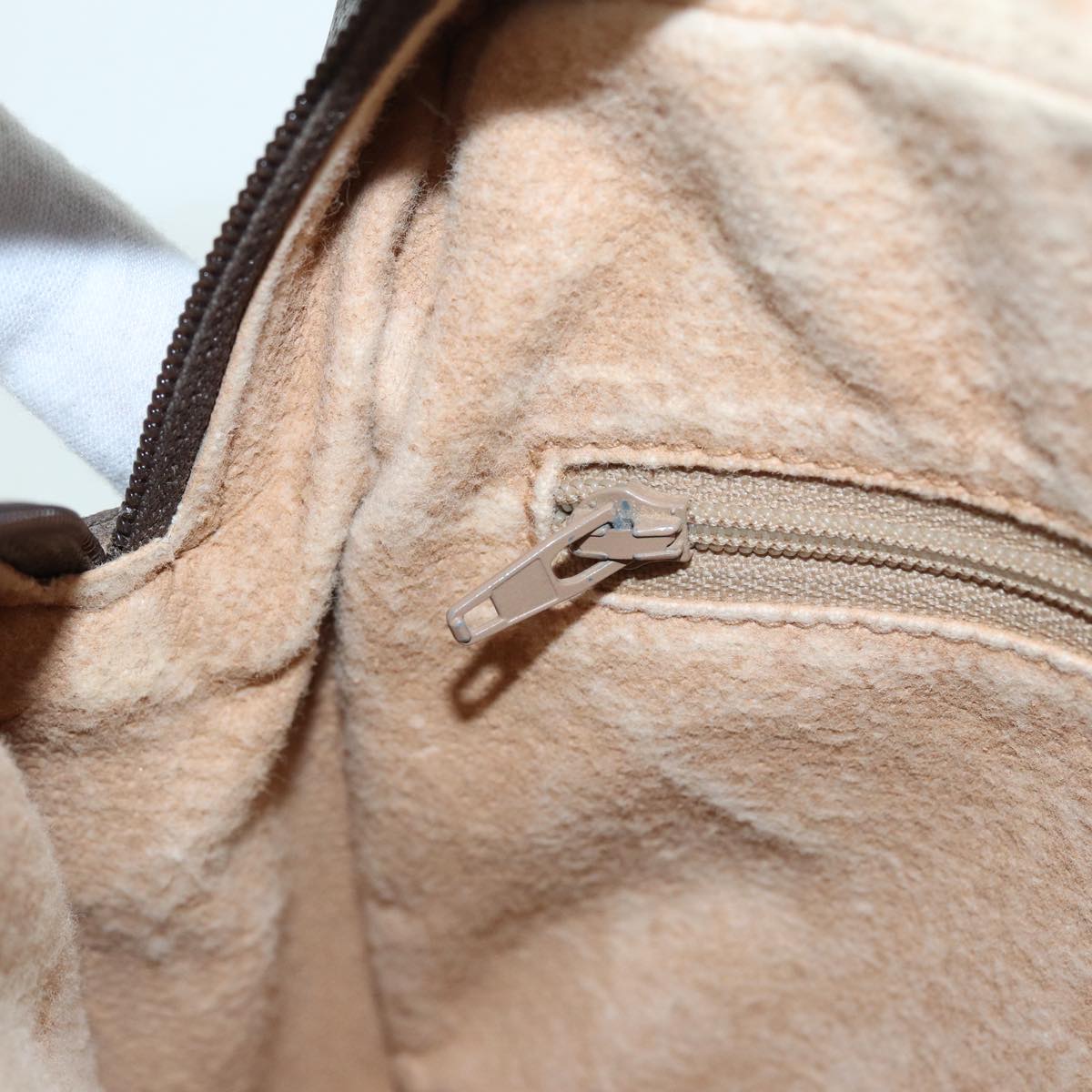 GUCCI GG Supreme Web Sherry Line Shoulder Bag Beige Gold 56 02 005 86167