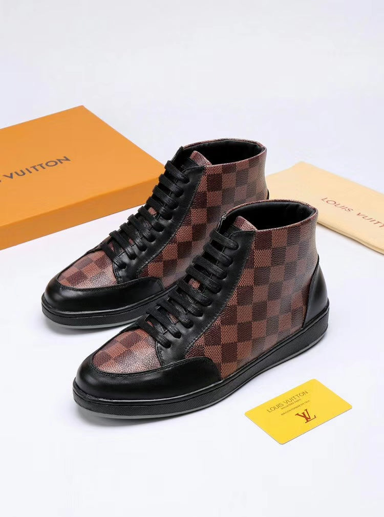 GLM - LUV HIgh Top Brown Sneaker