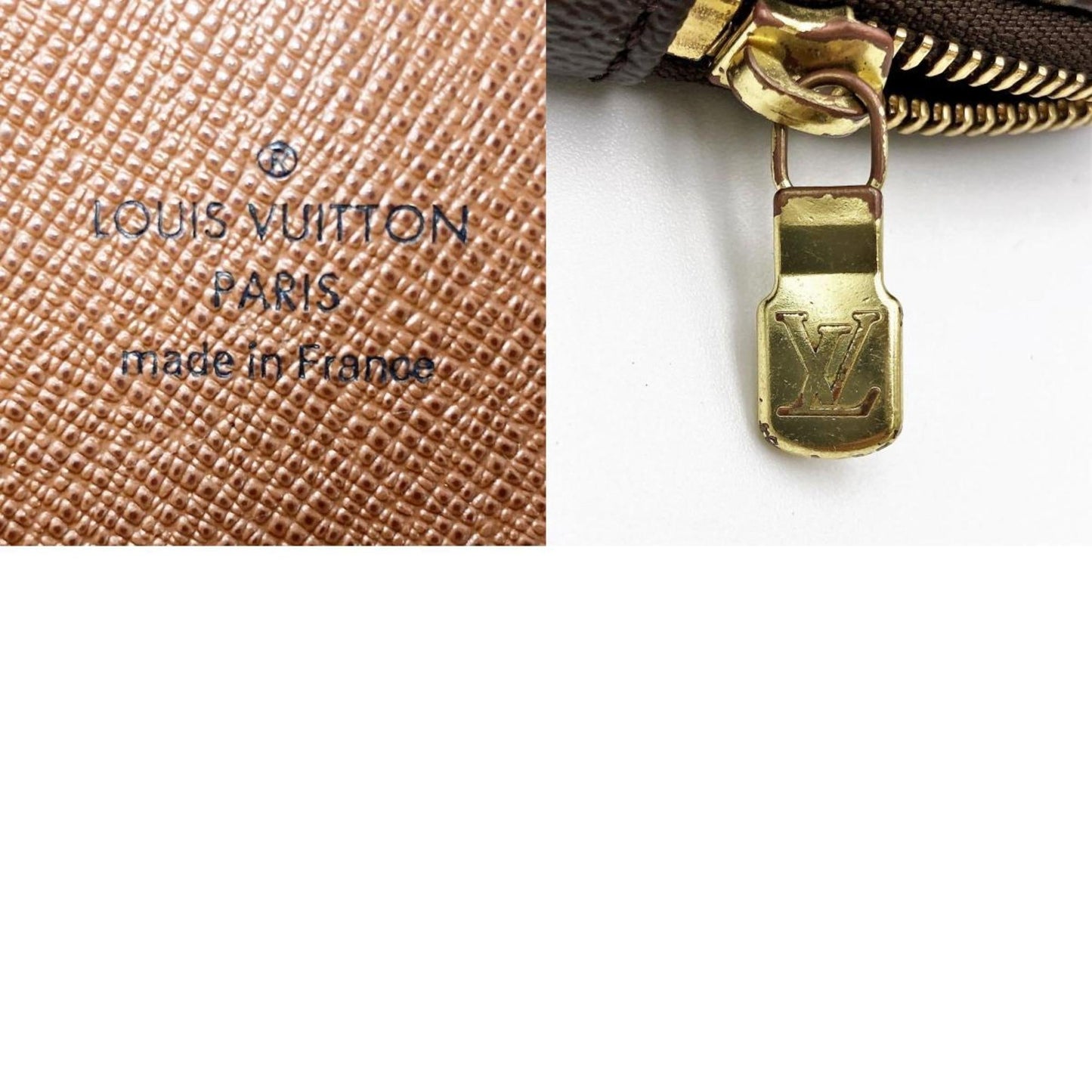 Louis Vuitton Poche Document  Canvas Clutch Bag ()