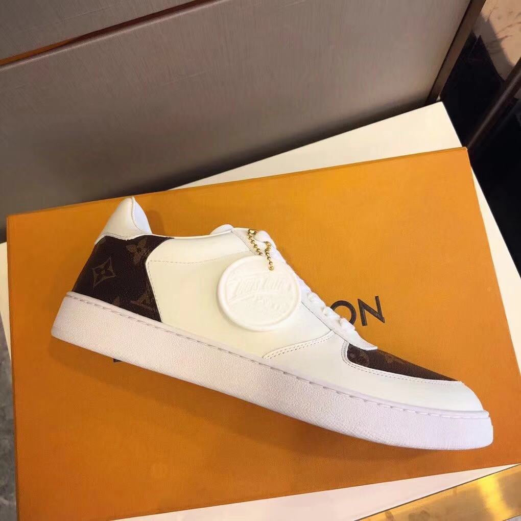 GLM - LUV Rivoli Low Brown White Sneaker