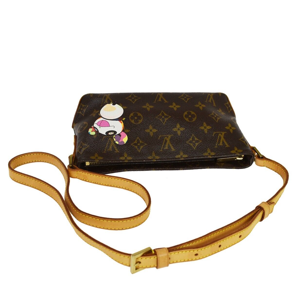 Louis Vuitton Trotteur  Canvas Shoulder Bag ()