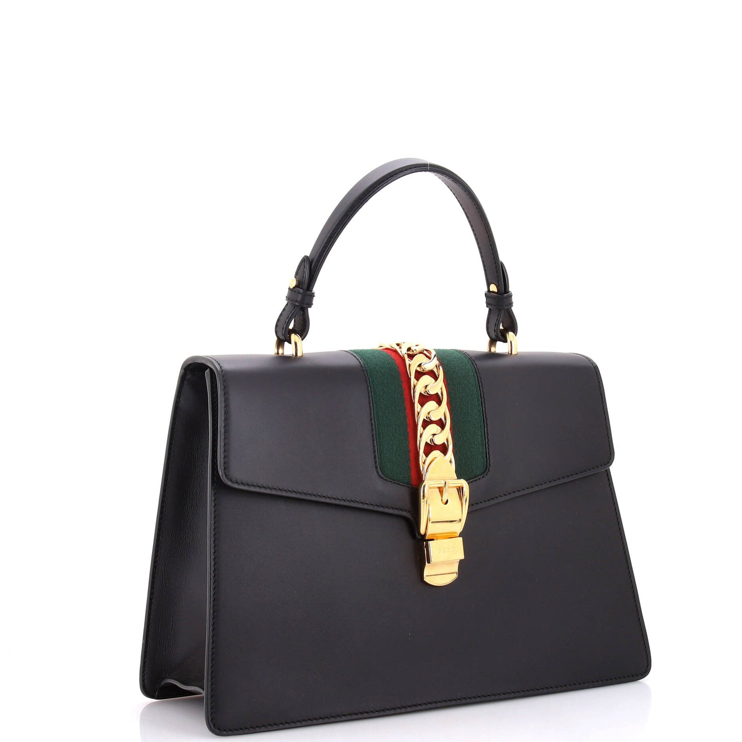 Sylvie Top Handle Bag Leather Medium