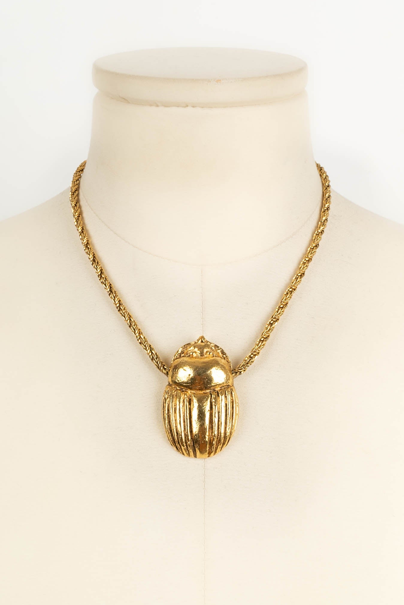 Collier "ScarabÃƒÆ’Ã‚Â©e" Chanel