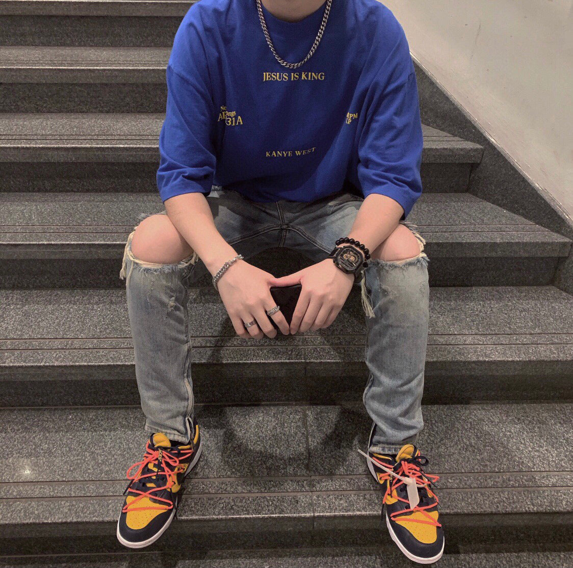 GLM - OW x Dunk Obsidian