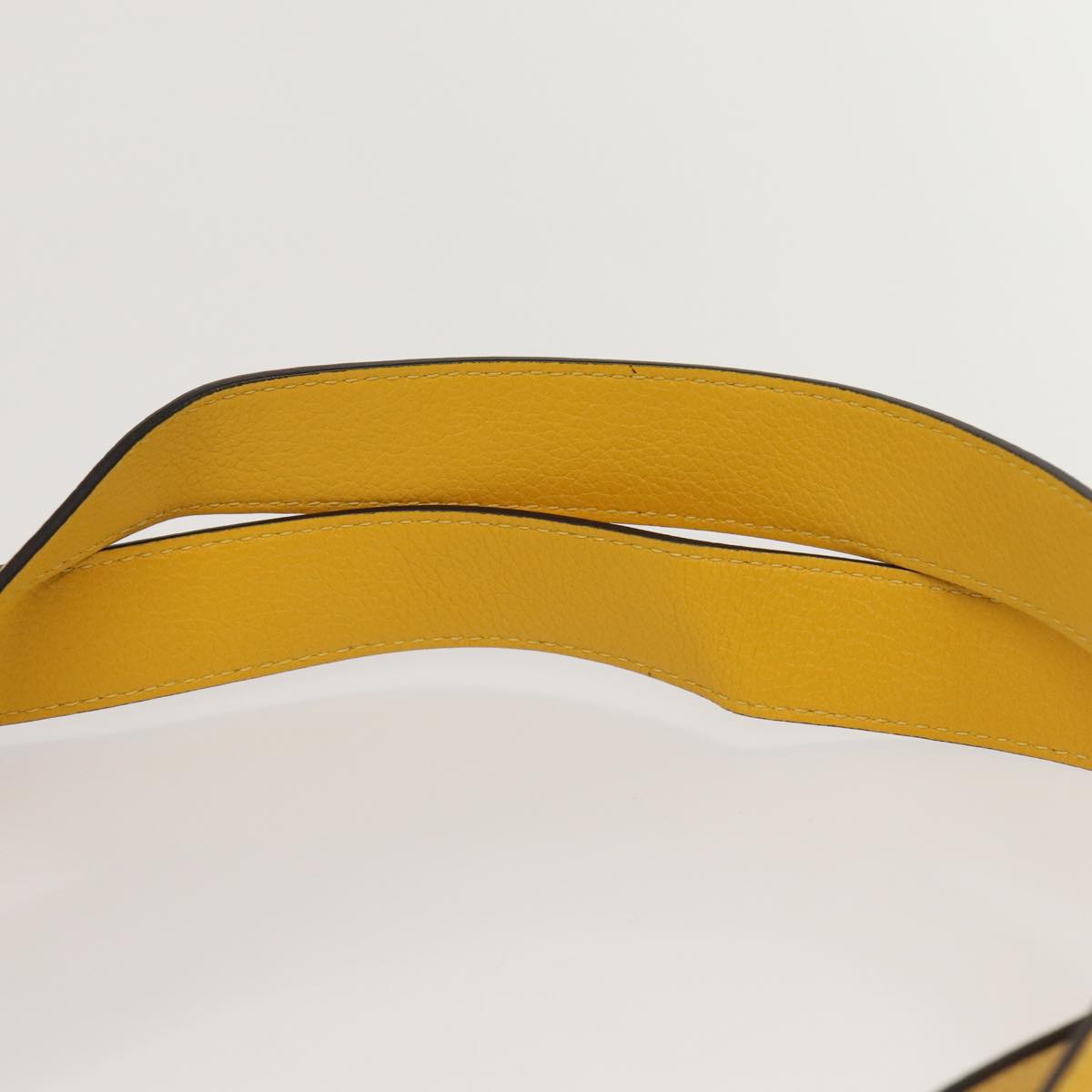 GUCCI Elton John Capsule Collection Tote Bag Leather Yellow 512982 87284