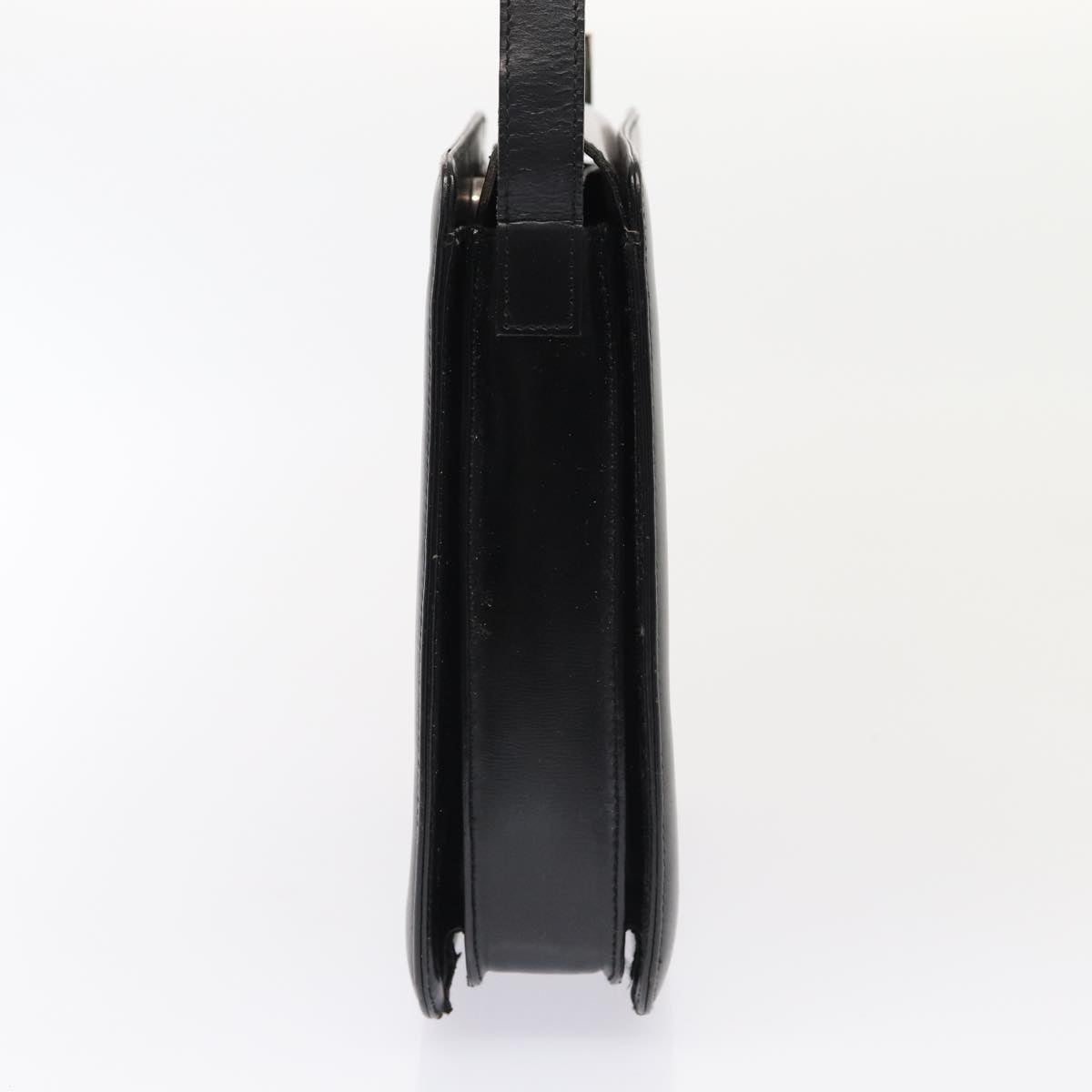 GUCCI Shoulder Bag Leather Black Silver 001 2046 1719 87292
