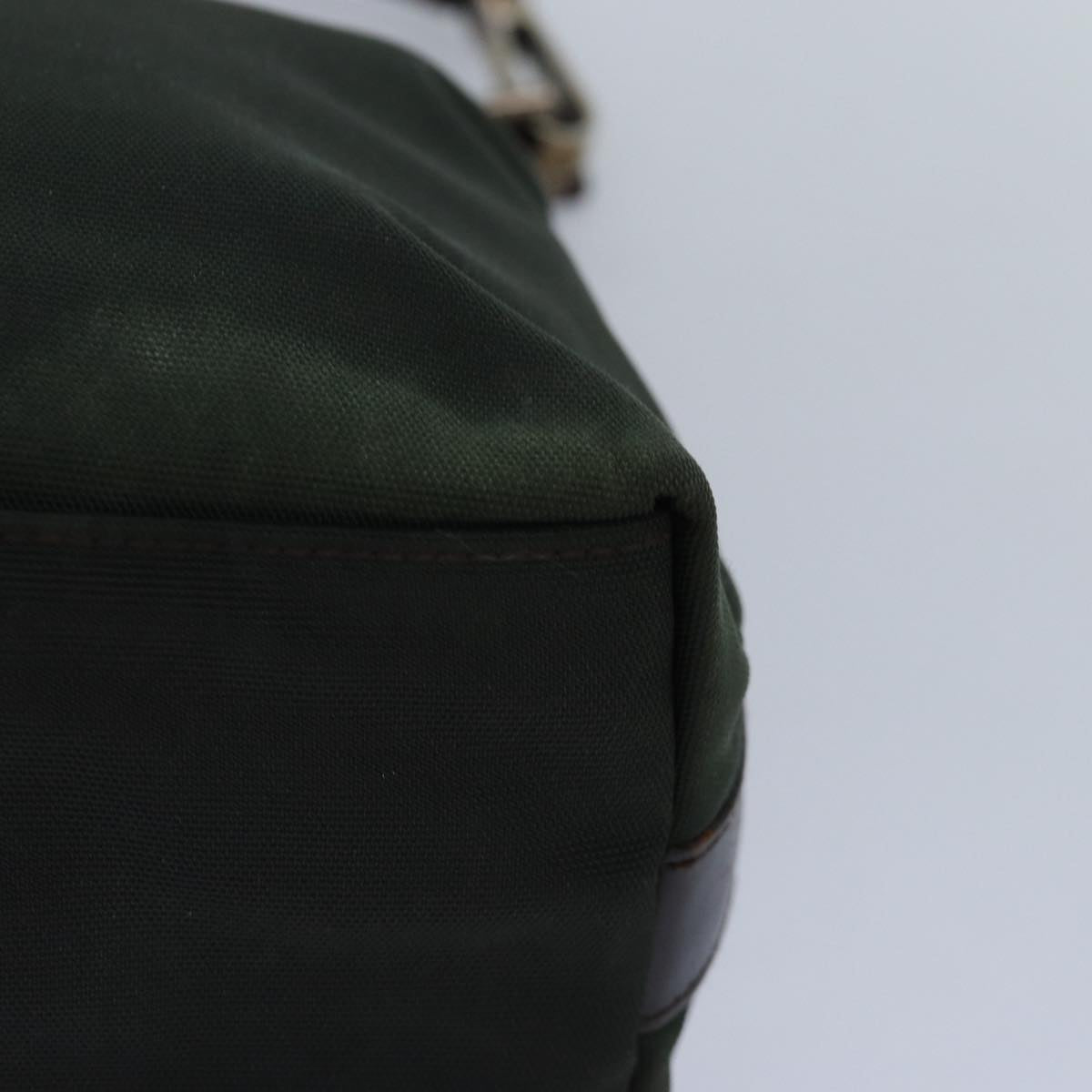 GUCCI Shoulder Bag Nylon Khaki 000 0602 87341