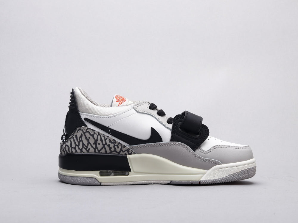 GLM - AJ Black Ash Burst Crack Low Top