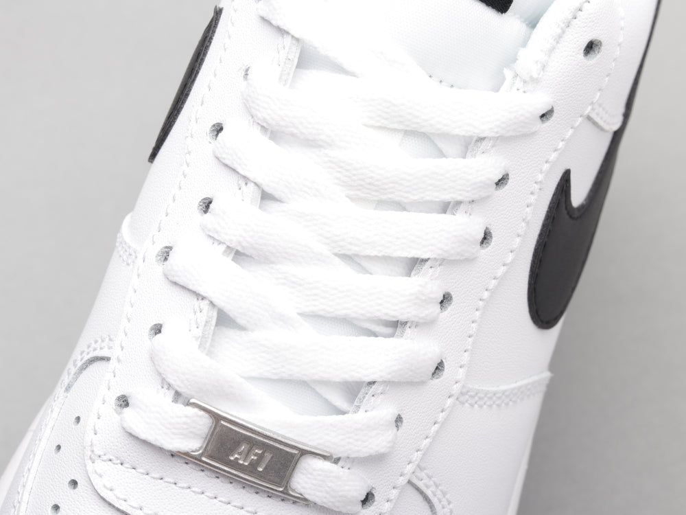 GLM - AF1 White and black low gang