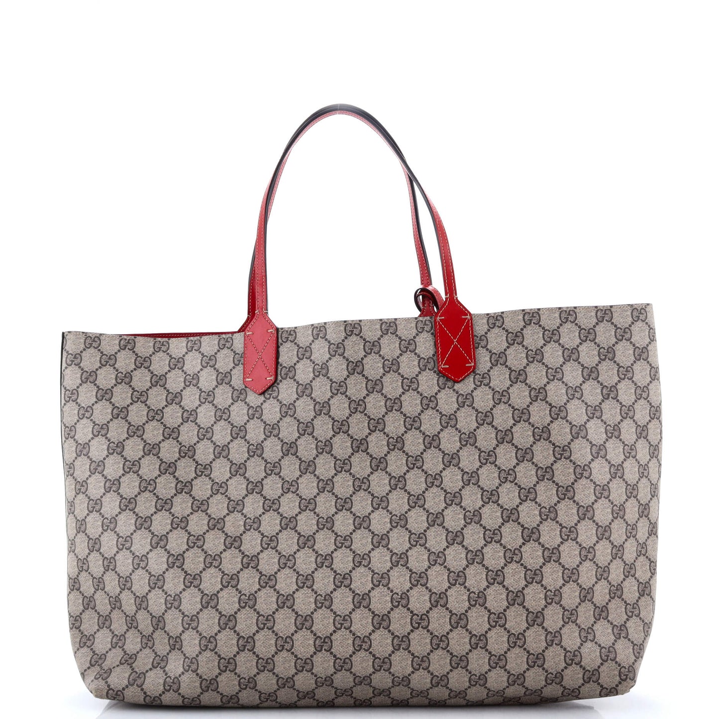Reversible Tote GG Print Leather Large