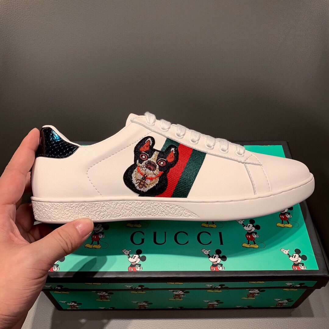 GLM-GCI  Ace Embroidered CAT  SNEAKER 123