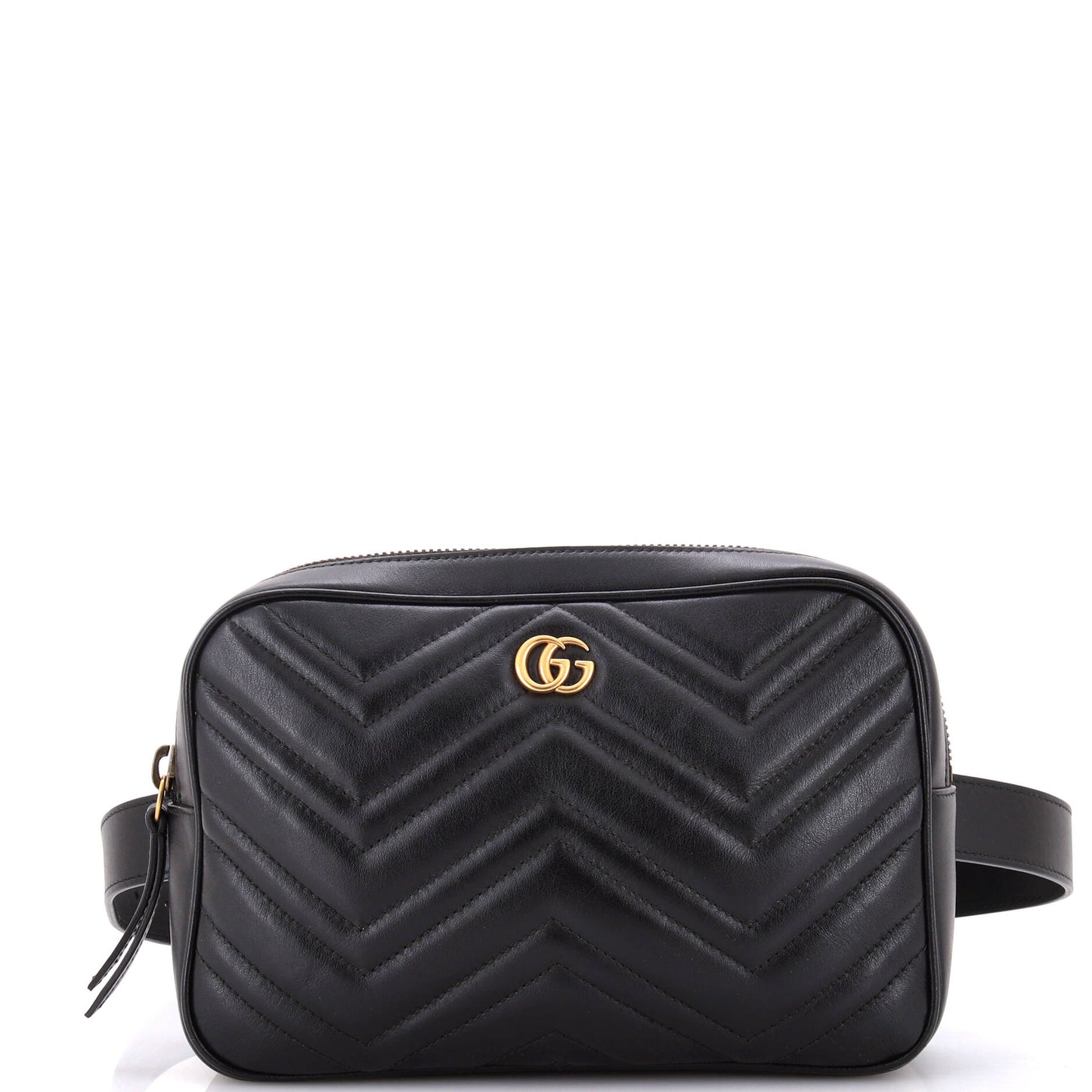 GG Marmont Square Belt Bag Matelasse Leather