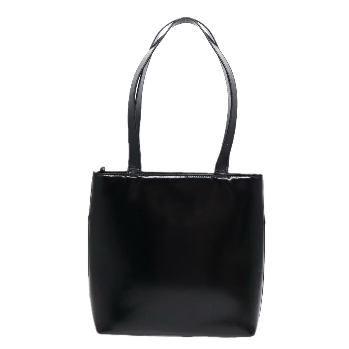 GUCCI Shoulder Bag Patent leather Black Gold 002 2113 0482 88746