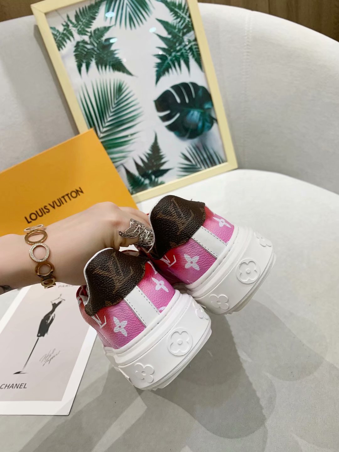 GLM - LUV Casual Low Pink Sneaker