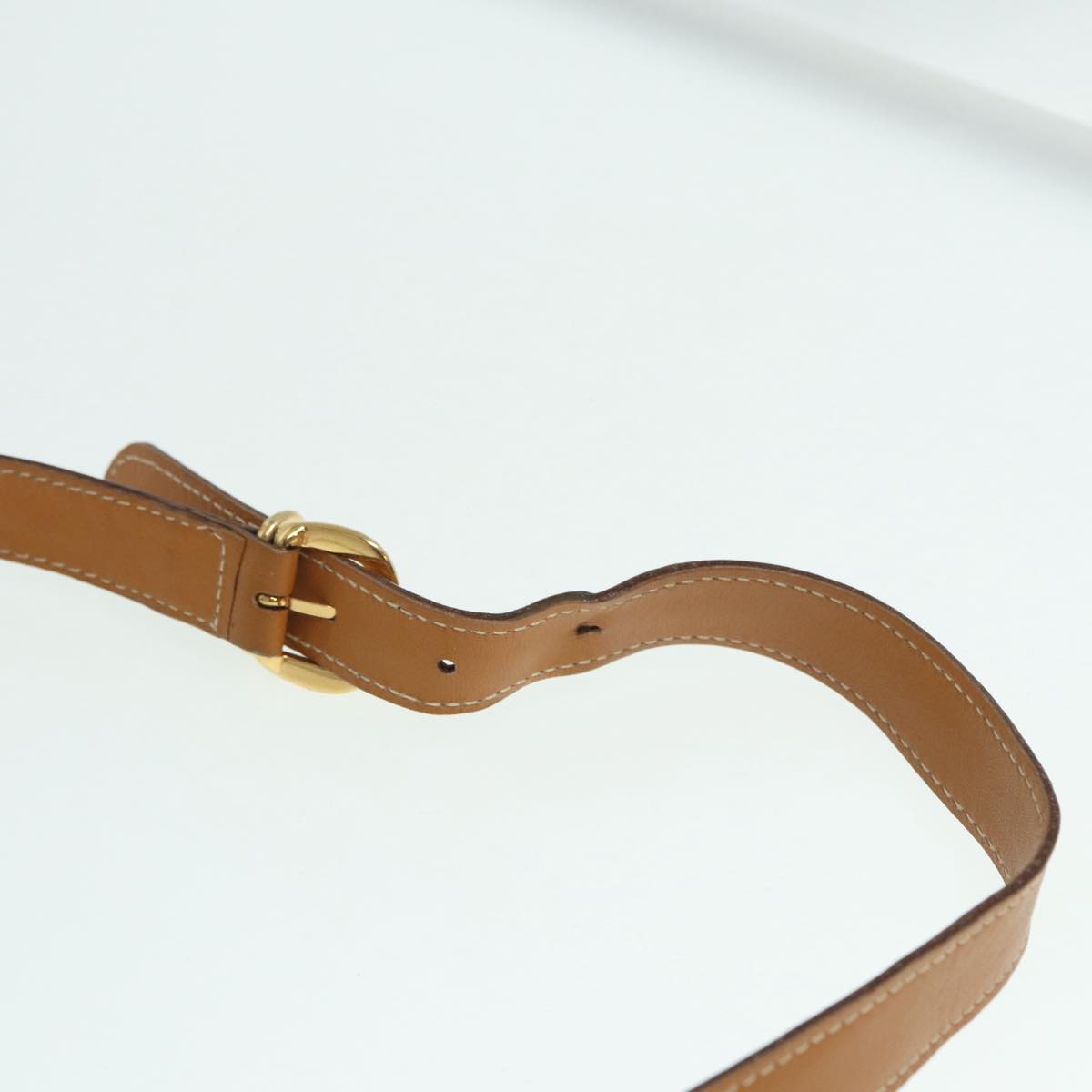 GUCCI Micro GG Supreme Web Sherry Line Shoulder Bag PVC Brown Gold 88809