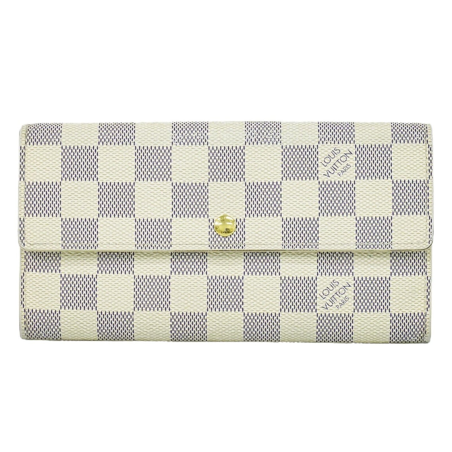 Louis Vuitton Portefeuille Sarah  Canvas Wallet