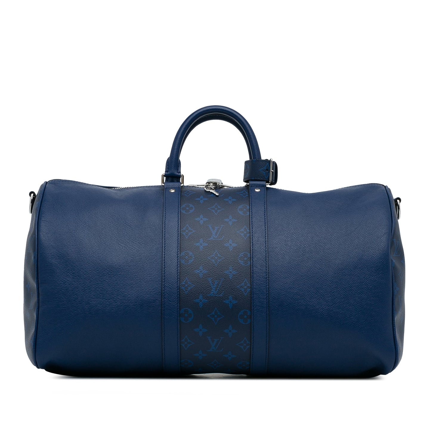 Louis Vuitton Keepall 50 BandouliÃƒÆ’Ã‚Â¨re Blue Taigarama
