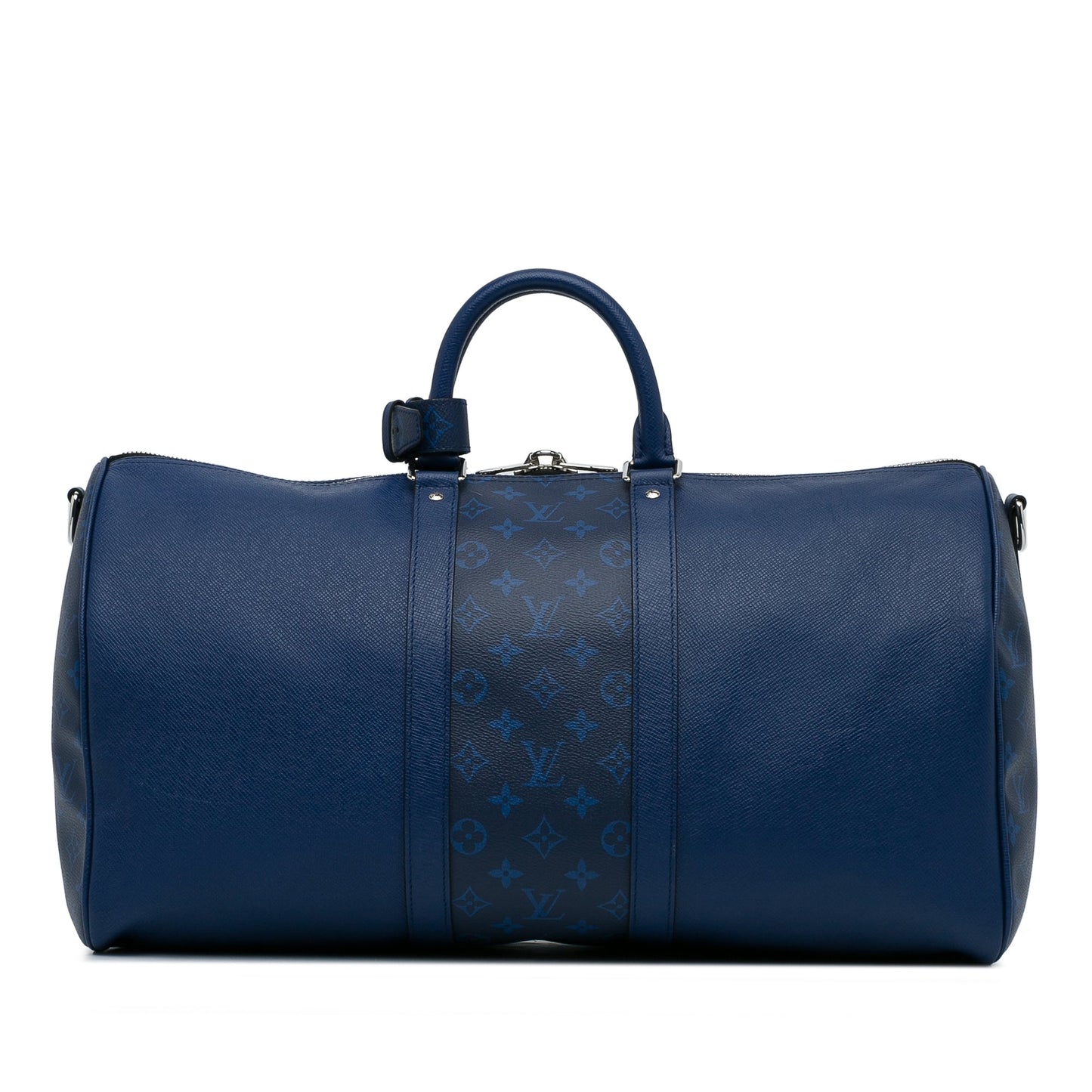 Louis Vuitton Keepall 50 BandouliÃƒÆ’Ã‚Â¨re Blue Taigarama