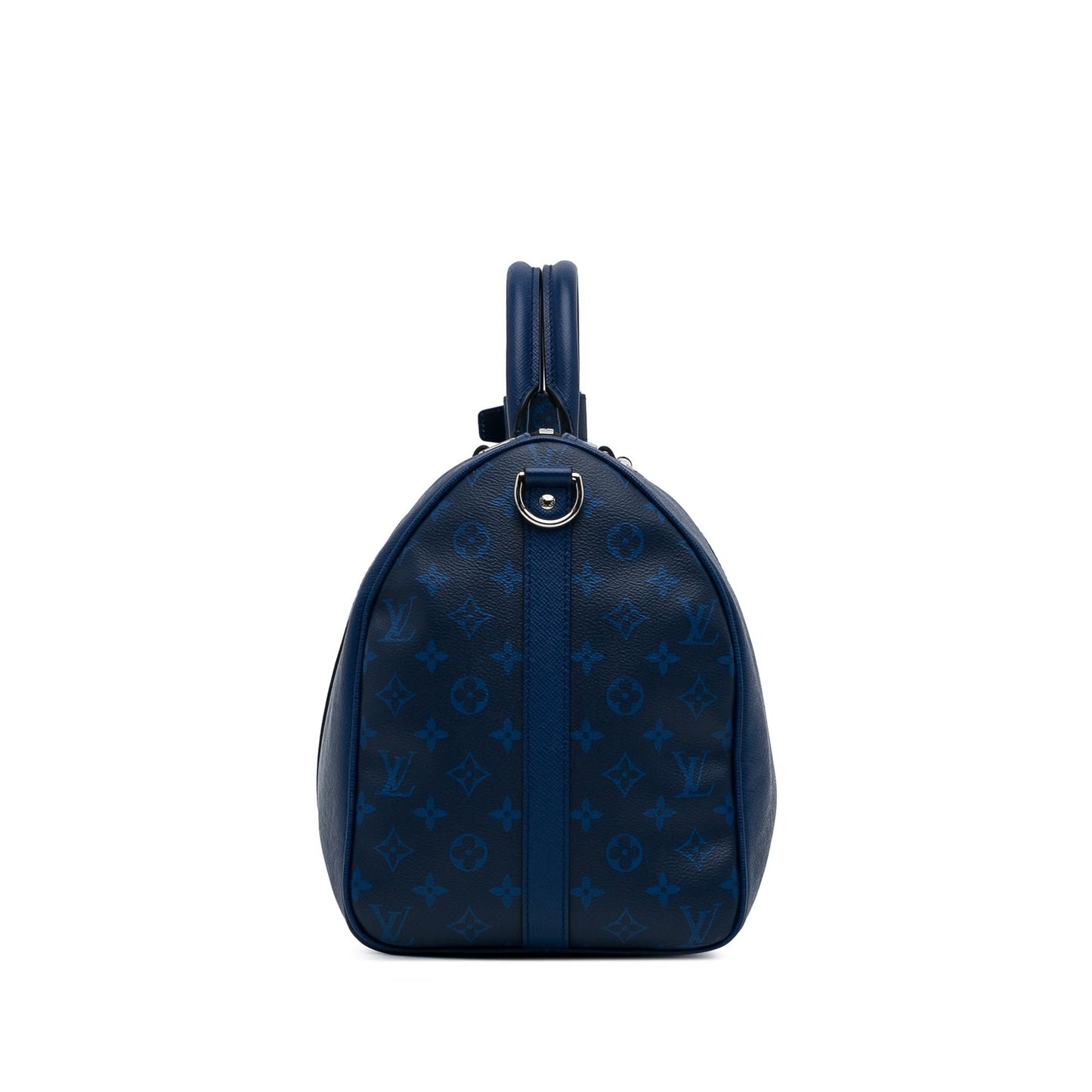 Louis Vuitton Keepall 50 BandouliÃƒÆ’Ã‚Â¨re Blue Taigarama
