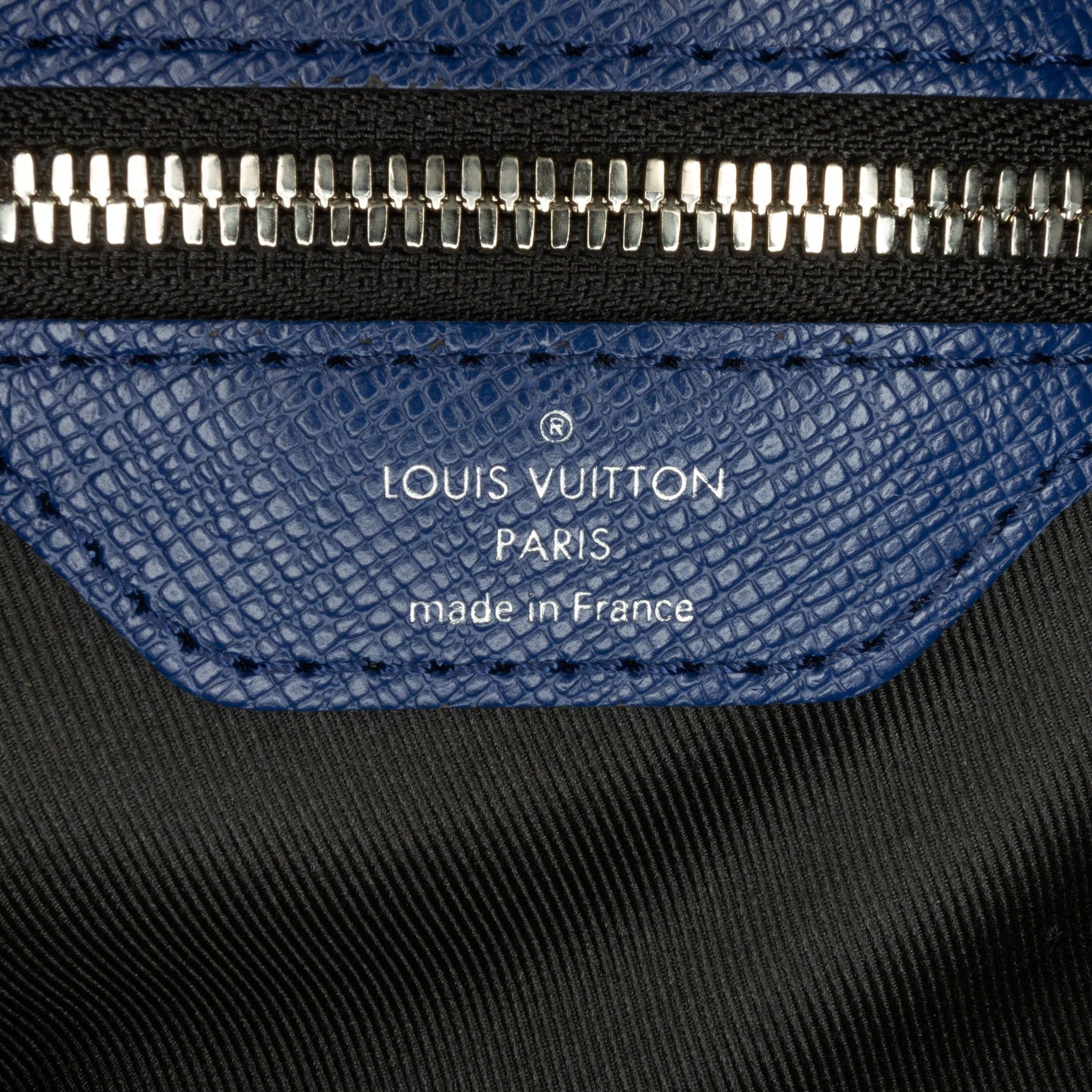 Louis Vuitton Keepall 50 BandouliÃƒÆ’Ã‚Â¨re Blue Taigarama