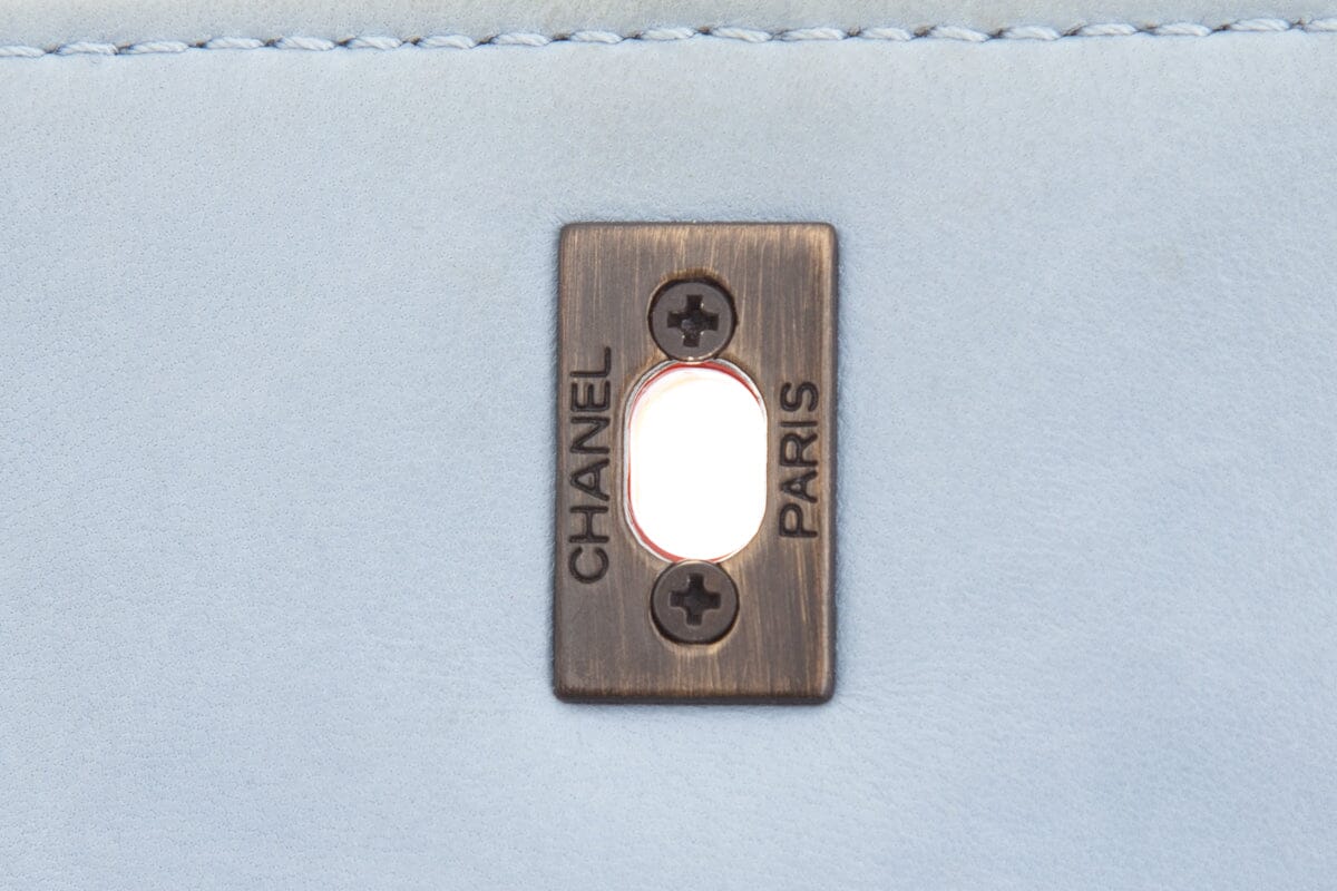 Chanel Vintage 1997/99 Pale Blue Handbag