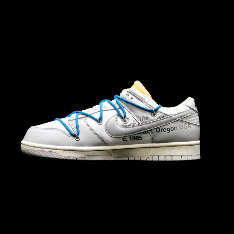 GLM - OW x Dunk (NO.10) blue shoelace yellow buckle