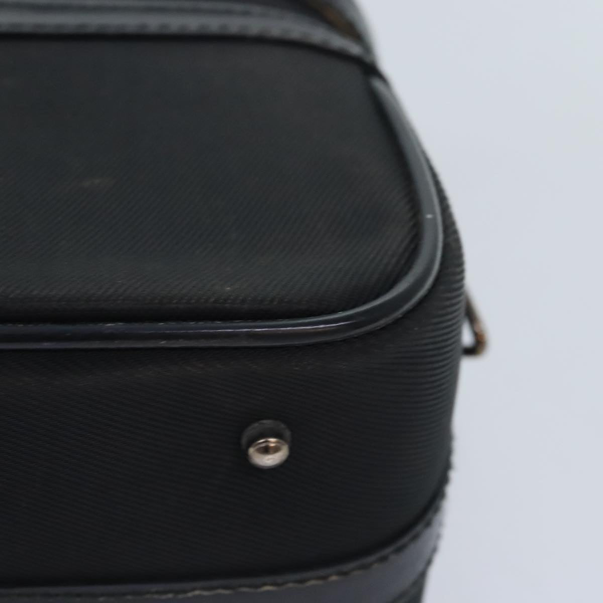 GUCCI Vanity Hand Bag Nylon Black 013 2122 2490 89706