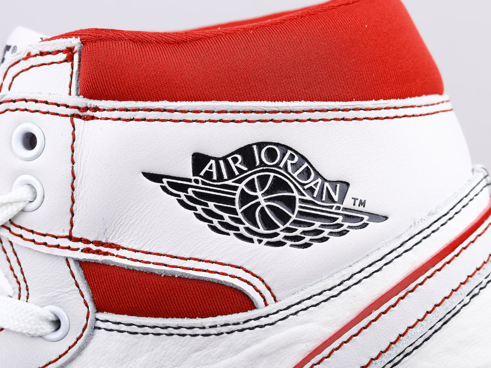 GLM - AJ1 white and red manuscript