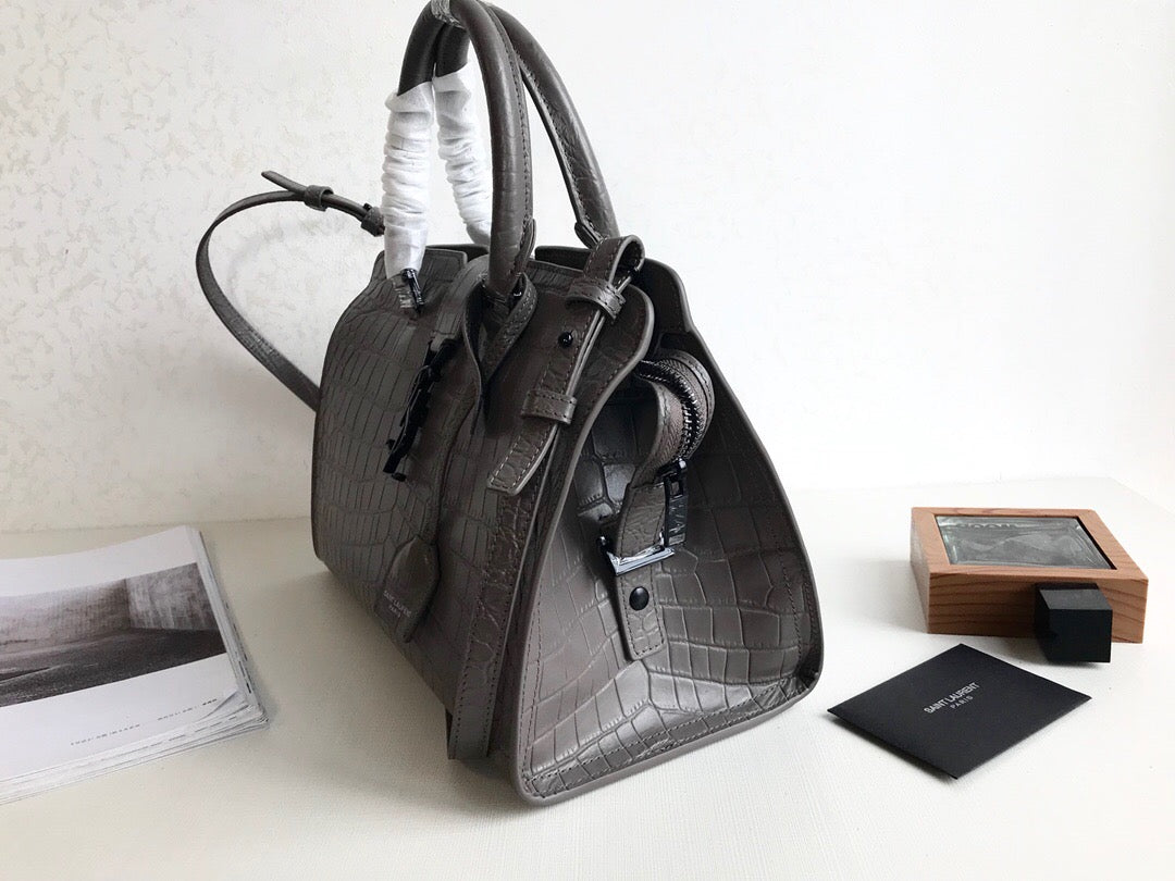 GLAMI Monogram Cabas Small Gray For Women 12in/31cm YSL
