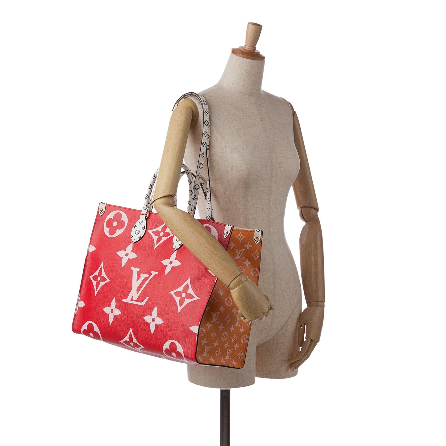 Louis Vuitton Onthego GM Giant Red Monogram Canvas