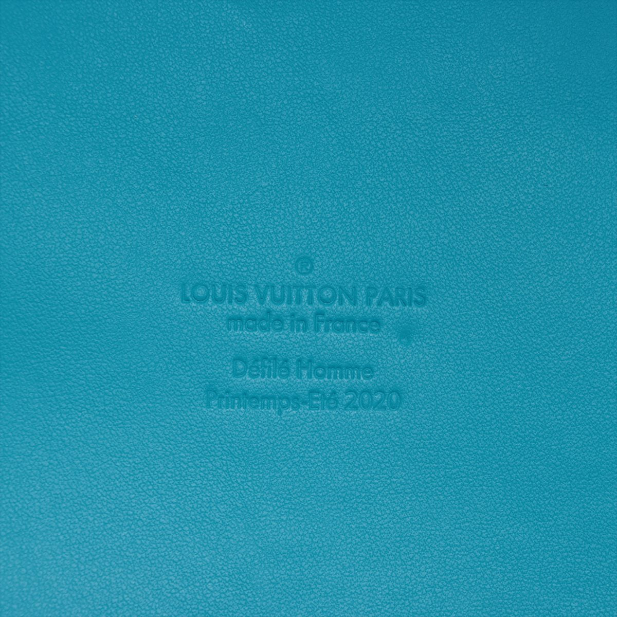 Louis Vuitton Keepall Ultra Limited Edition Triangle Monogram Mesh 50 Turquoise